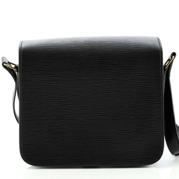 Louis Vuitton Vintage Epi Noir MM Cartouchière Crossbody - Picture 3 of 14